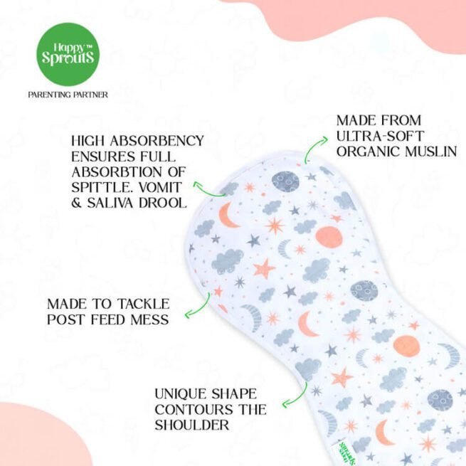 Organic Muslin Burp Cloth