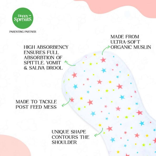 Organic Muslin Burp Cloth