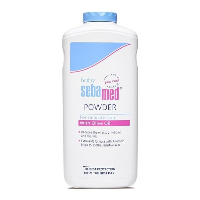 Sebamed Baby Powder 200g With Olive Oil and Allantoin For delicate skin