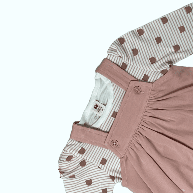 Cotton Blossoms Kids Girls' Cotton Frock Dress - Image 3