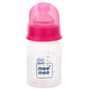 Mee Mee Polypropylene Eazy Flo Premium Baby Feeding Bottle Pink – 125 ml