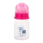 Mee Mee Polypropylene Eazy Flo Premium Baby Feeding Bottle Pink – 125 ml - Image 3