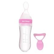 1st Step Non Spill BPA Free Soft Silicone Squeezy Food Feeder ST-1521PK