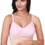 Women Maternity/Nursing Non Padded Bra  (Pink)