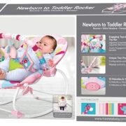 Mastela Baby Rocker, Pink, 62l x 50w x 57h (6921.0) - Image 2