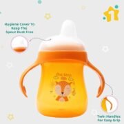 1ST STEP Matte Collection BPA Free Soft Spout Sipper with Twin Handles for Easy Grip - Image 10