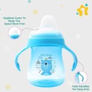 1ST STEP Matte Collection BPA Free Soft Spout Sipper with Twin Handles for Easy Grip - Image 2