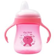 1ST STEP Matte Collection BPA Free Soft Spout Sipper with Twin Handles for Easy Grip - Image 9