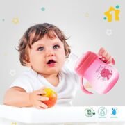 1ST STEP Matte Collection BPA Free Soft Spout Sipper with Twin Handles for Easy Grip - Image 8