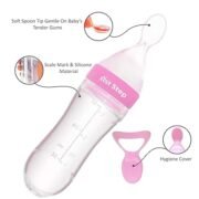 1st Step Non Spill BPA Free Soft Silicone Squeezy Food Feeder ST-1521PK - Image 2