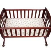 1ST STEP Wooden Cradle with Detachable Mosquito Net - Image 5