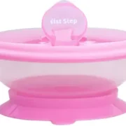 1st Step BPA Free Polypropylene Microwave Friendly Feeding Bowl With Spoon - Food Grade Plastic - Image 4