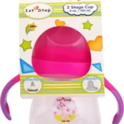 1st Step 2 Stage Cup 5 oz/150 ml  (Pink) - Image 3