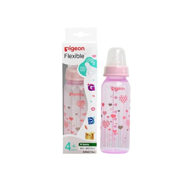 Pigeon Peristaltic Baby Clear Nursing/ Feeding Bottle RPP