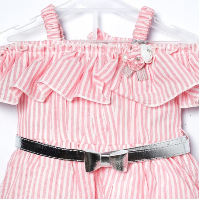 Little Dolly Pink Party Set Dress for Girls - A Symphony of Charm and Elegance - Image 4