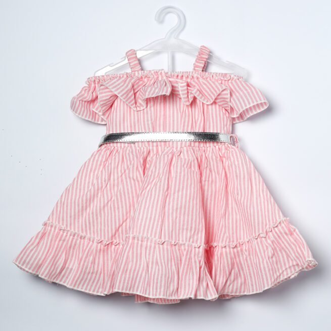 Little Dolly Pink Party Set Dress for Girls - A Symphony of Charm and Elegance - Image 3
