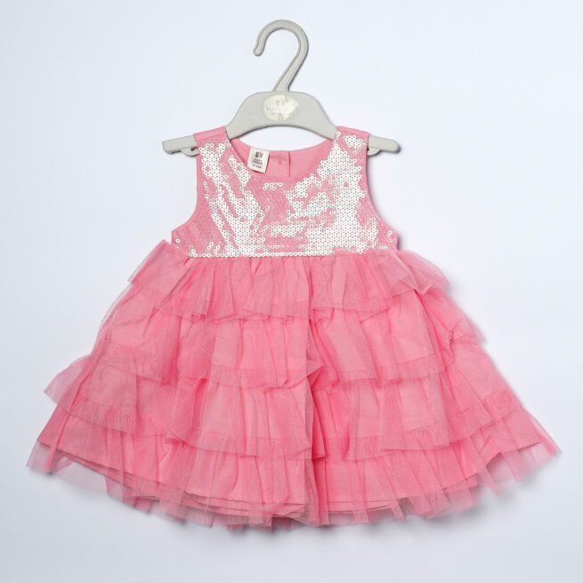 Pretty in Pink: Toffy House Brand Fancy Frock for Your Little Princess
