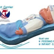 HOOPA Infant Carrier Blue | Baby Carrier, Reclined Carrier, Feeding Pillow (Blue) - Image 3