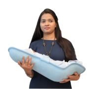 HOOPA Infant Carrier Blue | Baby Carrier, Reclined Carrier, Feeding Pillow (Blue) - Image 6