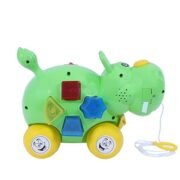 Toy Zone Baby Pull Along Hippo-71532 - Image 4