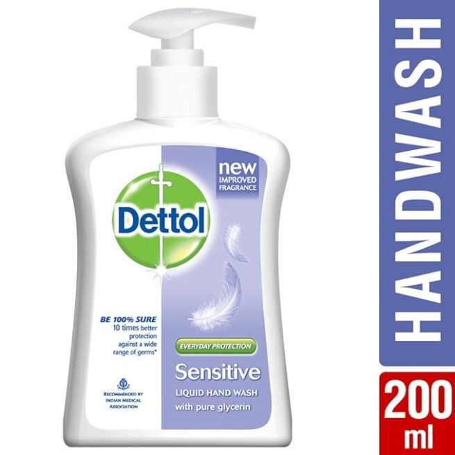 Dettol Sensitive Liquid Hand Wash - 200 ml - Image 4