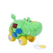 Toy Zone Baby Pull Along Hippo-71532