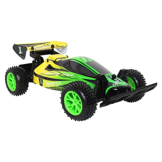 Rowan RW 1:10 2.4G Remote Control Fast Racing Electric Buggy High Speed RC Automobile Racing Toys Hobby Car for Boys Girls Kids Above 5 Years of Age - Green - Image 7