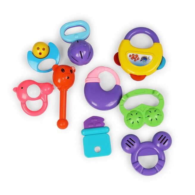 Toyzone Baby Rattles | Colorful Sound Toy | Attractive Rattle for New Born - Image 3