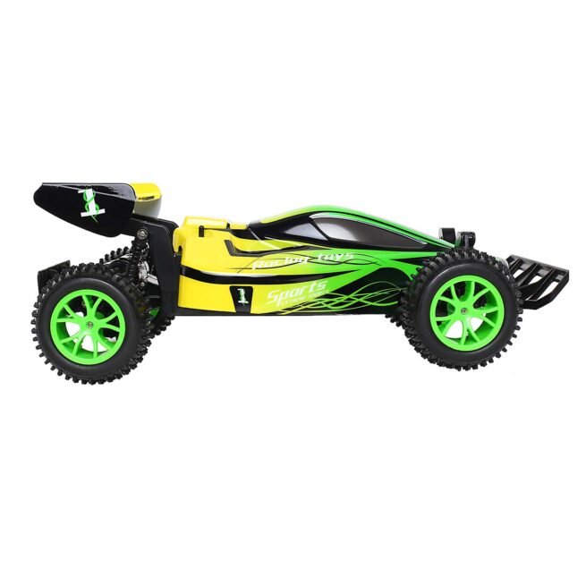 Rowan RW 1:10 2.4G Remote Control Fast Racing Electric Buggy High Speed RC Automobile Racing Toys Hobby Car for Boys Girls Kids Above 5 Years of Age - Green - Image 6