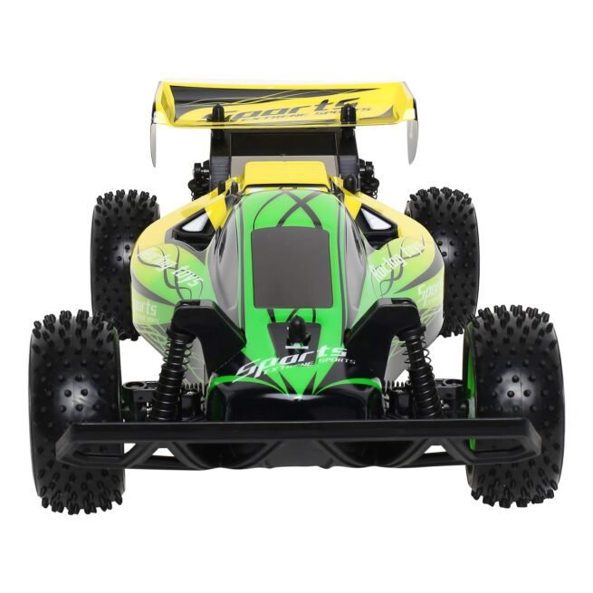 Rowan RW 1:10 2.4G Remote Control Fast Racing Electric Buggy High Speed RC Automobile Racing Toys Hobby Car for Boys Girls Kids Above 5 Years of Age - Green - Image 5