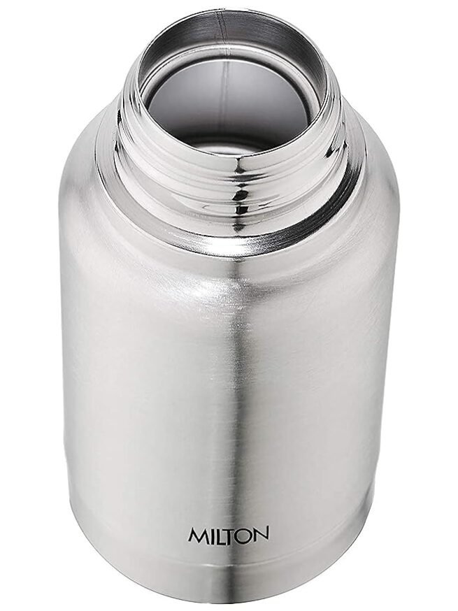 Milton Elfin 300 Thermosteel 24 Hours Hot and Cold Water Bottle, 300 ml, Silver - Image 2