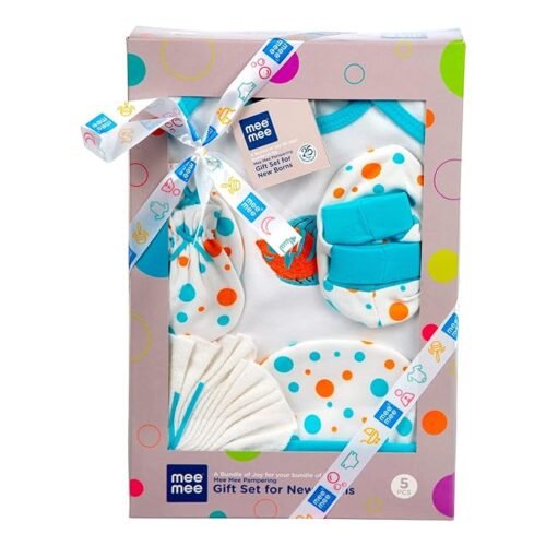 Mee Mee Soft Cotton New Born Baby Gift Set for Baby