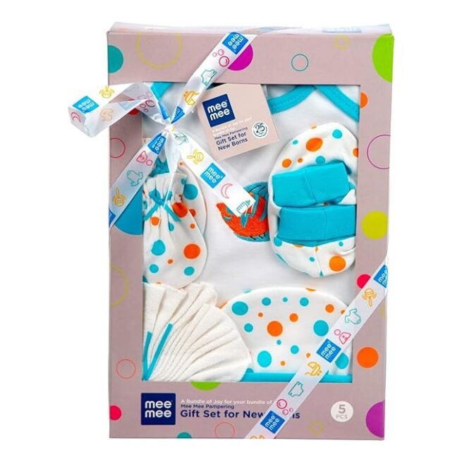 Mee Mee Soft Cotton New Born Baby Gift Set for Baby
