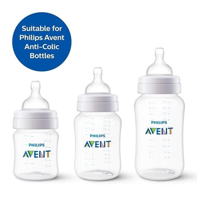 Philips Avent Classic Teat 1 Hole Newborn Flow - Image 4
