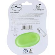 1st Step ST-1185GR Finger Toothbrush with Carry Case (Green) - Image 2