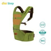 1st Step 5 in 1 Hip seat Baby Carrier (Green)