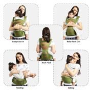 1st Step 5 in 1 Hip seat Baby Carrier (Green) - Image 4