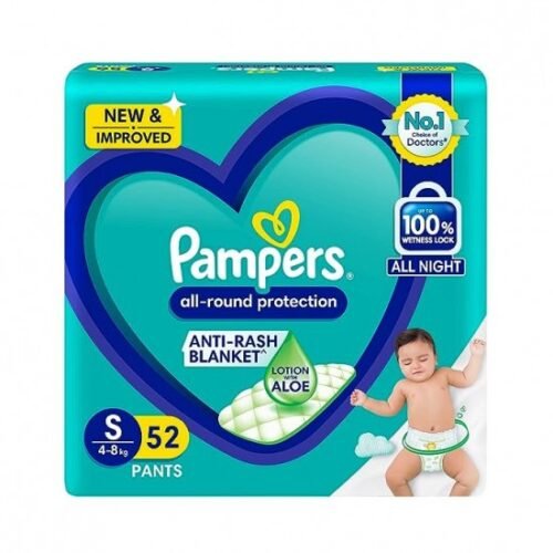 Pampers All Round Protection Pants (S) 52 count ( 4-8kg )