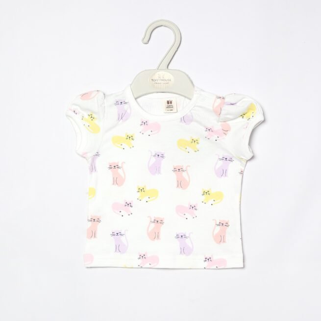 TOFFY HOUSE Dungaree Girls Baby Dress (0 - 24 Months) - Cotton Comfort and Charm - Image 4