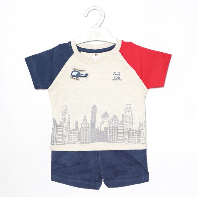 TOFFY HOUSE Navy Blue Set & Suit for Baby Boys (3M - 3Y)