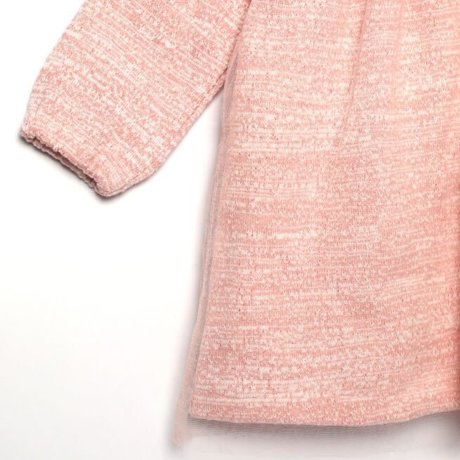Pretty in Pink Delight: Chocolate Baby Brand Pink Cotton Frock - Image 2