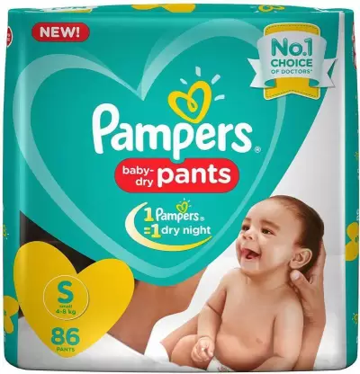 Pampers pants diaper small 86 - S  (86 Pieces)
